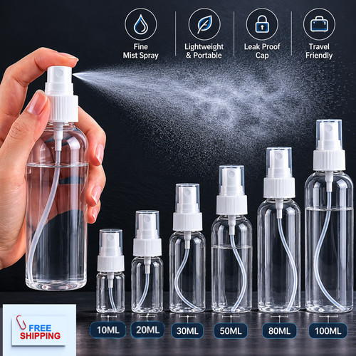 100ml plastic transparent - 10-100ml,