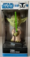 CIB 2008 STAR WARS YODA BOBBLE HEAD FIGURE FUNKO WACKY WOBBLER SERIES