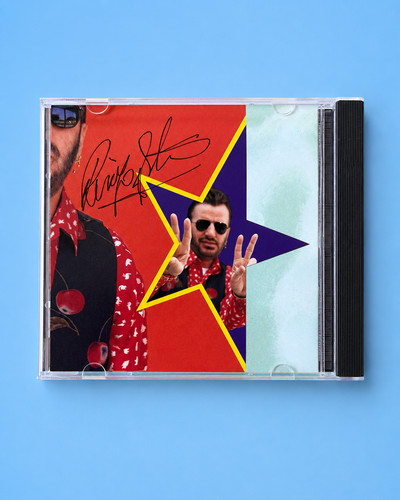 Ringo starr signed time - ringo,