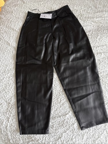 Ladies size barrel leg faux - size, 10