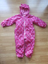 Girl's Blue Zoo Pink Cat Print