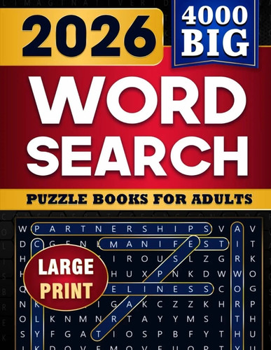 Big 4000 word - search, puzzle