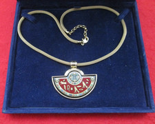 M Frey Wille Half Moon Pendant