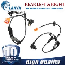 2PCS ABS Speed Sensor Rear
