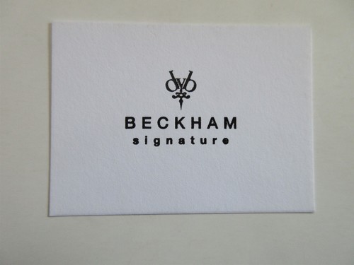 David beckham signature - beckham, sample