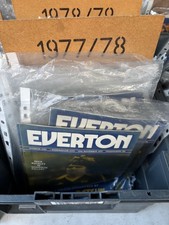 Everton home programmes - home,