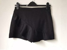 ZARA Black Skort Skirt Size M