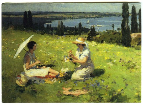Fine art postcard picking - fine,