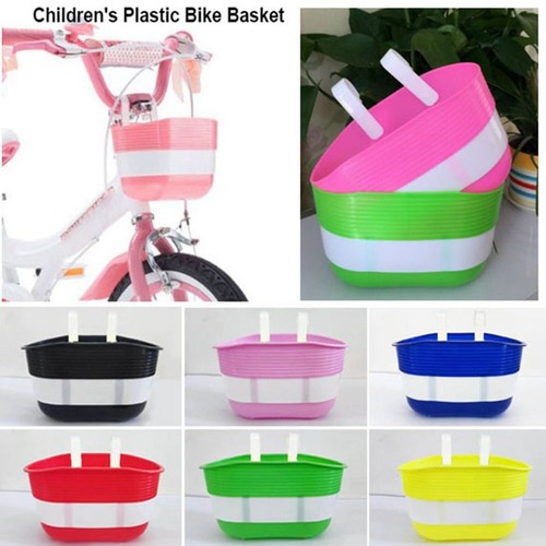 Plastic children bike - children's, basket