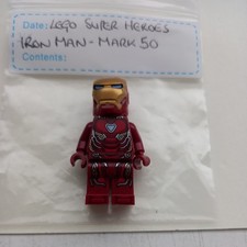 Lego Marvel Super Heroes Iron Man Mark 50 Armor  rare 