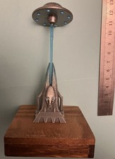Scratchbuilt ufo flying saucer - scratchbuilt,