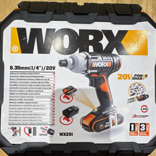 Worx wx291 20v ion compact - worx,