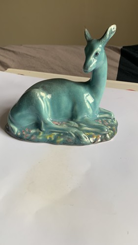 Beswick blue gloss deer - blue, model