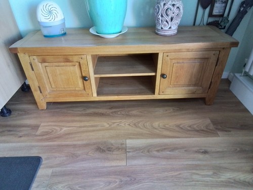 Solid oak unit used - oak,