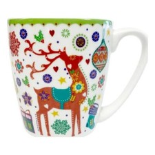 Festive Cheer Reindeer Mug