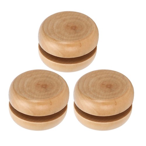 3pcs wood hand made - yo,
