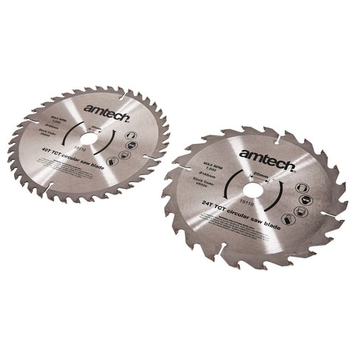2pc 185mm circular saw blade - 2pc,