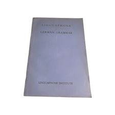 Linguaphone German Grammar Vintage Paperback Book