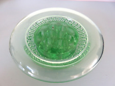 Deco Jobling green glass Round