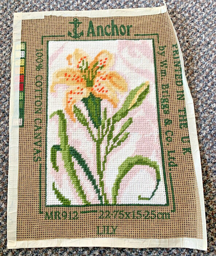 Completed tapestry panel - completed,