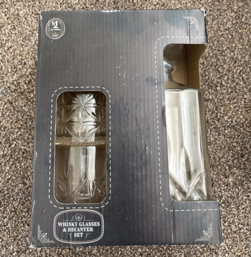 Whiskey glasses and decanter - 2,