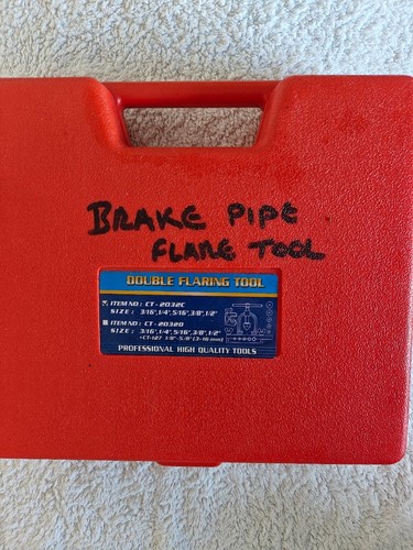 Brake pipe flaring tool - brake,