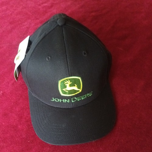John deere black twill - john,