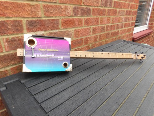 String homemade fretted - string,