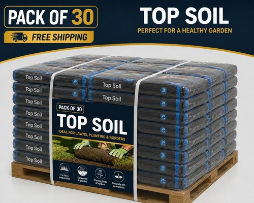 Bulk top soil - (30, 25l)