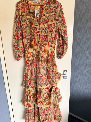Gypsy queen floral maxi dress - floral,