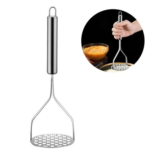 Stainless steel potato masher - potato,