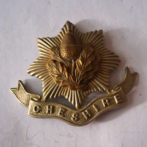 Cheshire regiment british army - british,