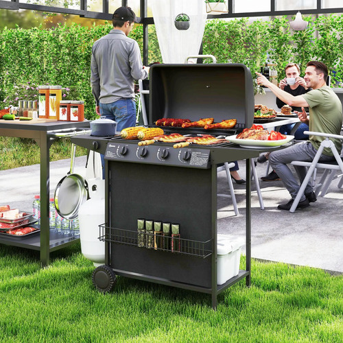 Gas bbq grill 5burner - bbq,