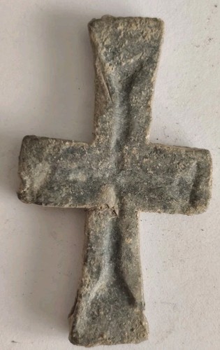 Ancient byzantine lead - ancient, cross