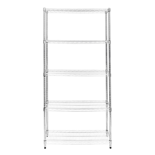 Wire shelving rack tier - rack, 5