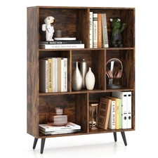 COSTWAY 7-Cube Bookcase Mid