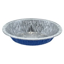 50 x  Blue Lanced Oval Foil