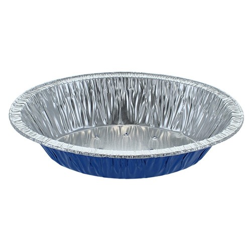 Blue lanced oval foil - 50, x