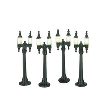 Double Street Lamps Set of 4
