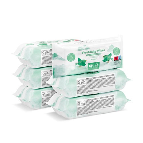 Fresh baby wipes 336 - fresh,