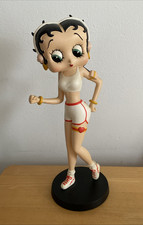 Rare Betty Boop On A Walk With Headphones Figurine 2011