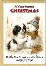 Japanese Chin Dog A6 (4" x 6")