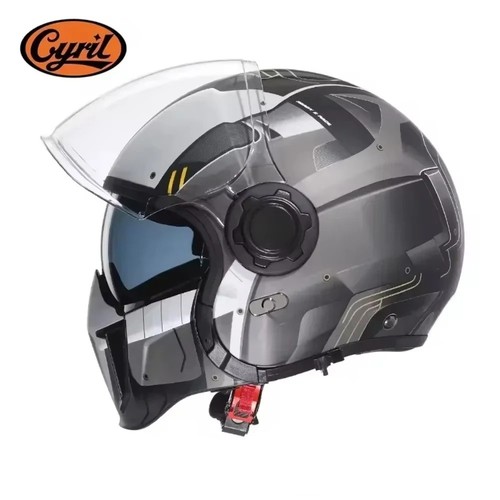 Full face open motorcycle - face,