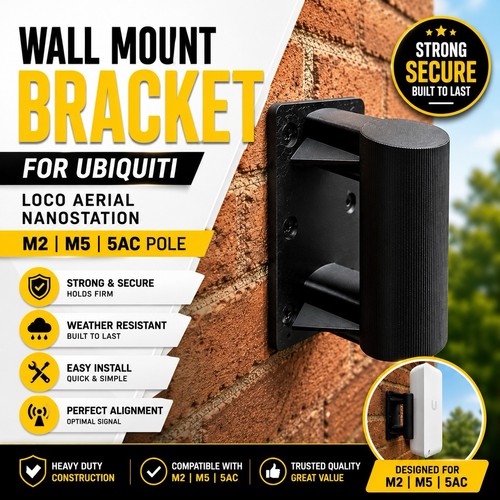Wifi aerial wall mount bracket - wall,