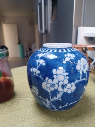 Antique prunus chinese vase - prunus,