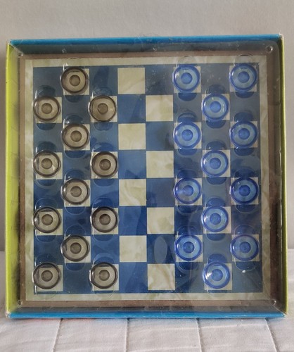 Crystal game draughts set - game,