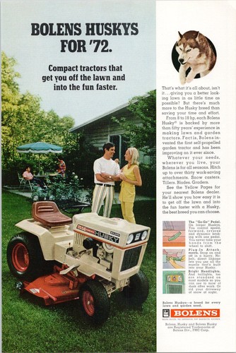 Bolens husky 1556 compact - bolens,