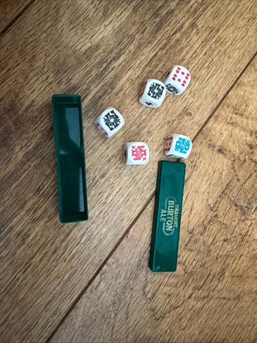 Vintage poker dice - poker, draught