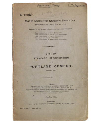 British standard specification - british,