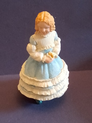Dolls house girl with dog - dolls,